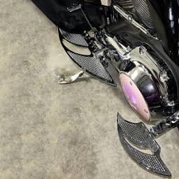 For Harley Chrome Floorboard Passenger Footboards Road King FLHR Road Street Glide Ultra Limited Low FLHTKL 1980-2021