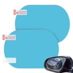 Rainproof Film For Car Rear View Mirrors 2pcs Waterproof Mirrors Film For Side Mirrors Rearview Mirrors Anti Glare Film Car