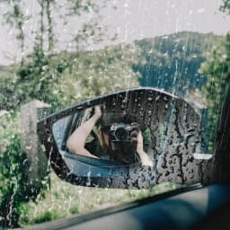 Rainproof Film For Car Rear View Mirrors 2pcs Waterproof Mirrors Film For Side Mirrors Rearview Mirrors Anti Glare Film Car