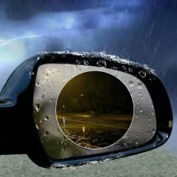 Rainproof Film For Car Rear View Mirrors 2pcs Waterproof Mirrors Film For Side Mirrors Rearview Mirrors Anti Glare Film Car
