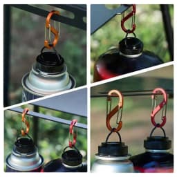 Cooking Air Canister Lid Aluminum Alloy Cooking Air Canister Lid For Camping Handled Backpackers Must-Have Kitchen Gadget For