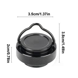 Cooking Air Canister Lid Aluminum Alloy Cooking Air Canister Lid For Camping Handled Backpackers Must-Have Kitchen Gadget For