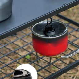 Cooking Air Canister Lid Aluminum Alloy Cooking Air Canister Lid For Camping Handled Backpackers Must-Have Kitchen Gadget For