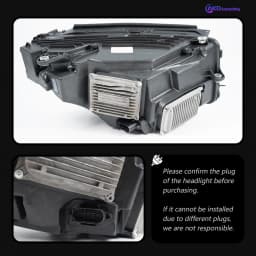 AKD Head Lamp for Benz GLC260 W253 2016-2022 LED Headlight GLC300 GLC GLC350 DRL Turn Signal High Beam Angel Eye Projector Lens