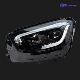 AKD Head Lamp for Benz GLC260 W253 2016-2022 LED Headlight GLC300 GLC GLC350 DRL Turn Signal High Beam Angel Eye Projector Lens