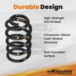 3" Front Drop Coils For Chevy Silverado GMC Sierra 1500 Cadillac Escalade 07-15