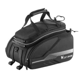 Bicycle Panniers Bikes Bags For Adult Bicycle Hard Shell Bicycle Saddle Bag EBike Accessories Luggage Trunk Panniers Reflective