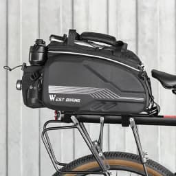Bicycle Panniers Bikes Bags For Adult Bicycle Hard Shell Bicycle Saddle Bag EBike Accessories Luggage Trunk Panniers Reflective