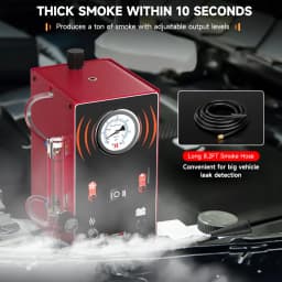 2026 ANCEL S300 Car Smoke Leak Test Turbo 12V with Air Pump EVAP Leakage Locator Oil Smoke Pipe Generator for Car Motorcycle