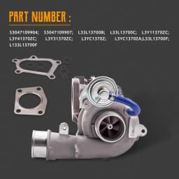 Turbocharger For Mazda CX-7 CX7 3 6 2.3L 2006 2007 2008 2009 2010 2013 2013 2014