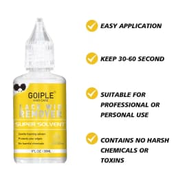 Goiple Hair Wax Stick for Slick Flyaways Control Frizz Lace Front Adhesive Glue for Wigs Bond with Tools