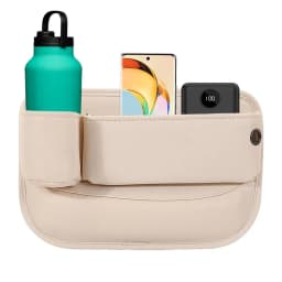 Seat Crevice Organizer Storage Box Crevice Filler Seat Crevice Car Console Organizer Leather Storage Organizer Cup Holder Car