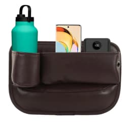 Seat Crevice Organizer Storage Box Crevice Filler Seat Crevice Car Console Organizer Leather Storage Organizer Cup Holder Car