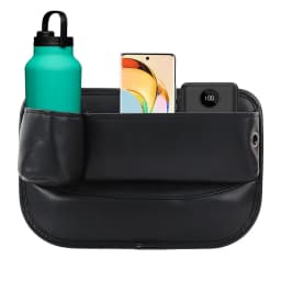 Seat Crevice Organizer Storage Box Crevice Filler Seat Crevice Car Console Organizer Leather Storage Organizer Cup Holder Car