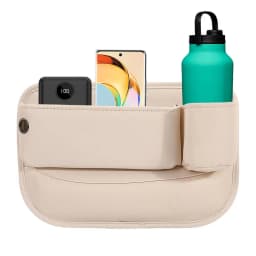 Seat Crevice Organizer Storage Box Crevice Filler Seat Crevice Car Console Organizer Leather Storage Organizer Cup Holder Car