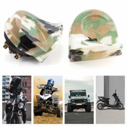 FARBIN Train Horns for Trucks Motorcycle 12V 150DB Train Sound Car Horn Kit Super Loud Snail Horn for Motorbike