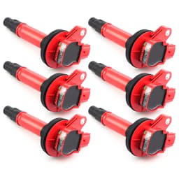 Carbole Set of 6 Ignition Coils for Ford Edge Flex Lincoln Mazda CX-9 3.7L 3.5L V6 UF553