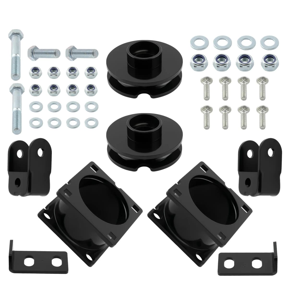 2.5" Front 1.25" Rear Lift Kit For Ford Explorer 11-19 Coil Spacers + Extenders