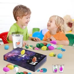 Halloween Advent Calendar | Toy Dinosaur Eggs Advent Calendar | 24 Days Halloween Countdown Calendars for Halloween Christmas