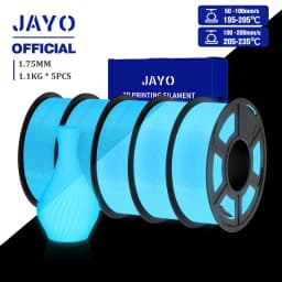 JAYO PETG/PLA 3D Filament 1.75mm 5.5KG Glow in the Dark PLA 3D Printer Filament Neatly Wound Luminous PETG 3D Printing MaterialS
