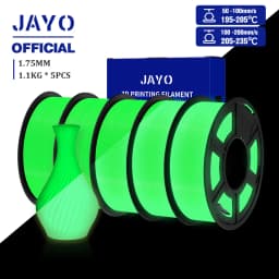 JAYO PETG/PLA 3D Filament 1.75mm 5.5KG Glow in the Dark PLA 3D Printer Filament Neatly Wound Luminous PETG 3D Printing MaterialS
