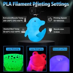 JAYO PETG/PLA 3D Filament 1.75mm 5.5KG Glow in the Dark PLA 3D Printer Filament Neatly Wound Luminous PETG 3D Printing MaterialS