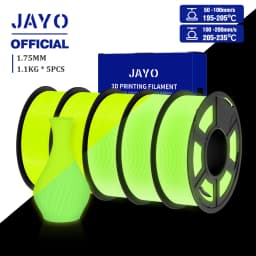 JAYO PETG/PLA 3D Filament 1.75mm 5.5KG Glow in the Dark PLA 3D Printer Filament Neatly Wound Luminous PETG 3D Printing MaterialS