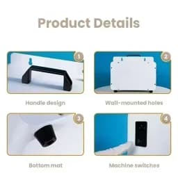 NAMSTE 9000m³ Smart App Control WIFI Perfume Essential Oil Hotel Diffuser Machine HVAC Split Essential Oil Diffuser For Office