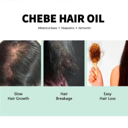 Goiple Chebe Oil with African Chebe Powder Anti Hair Break Hair Strengthener Hair Loss Treatment Care Essential Fast Growth Oil