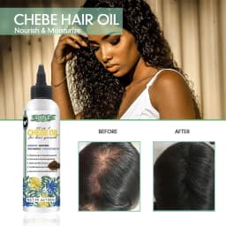 Goiple Chebe Oil with African Chebe Powder Anti Hair Break Hair Strengthener Hair Loss Treatment Care Essential Fast Growth Oil