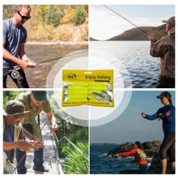 Bread Worm Fishing Lure 10pcs Worm Fishing Lures Elastic Fishing Bait Fishing Lure With Precise Sinking Speed For Bass Flatfish