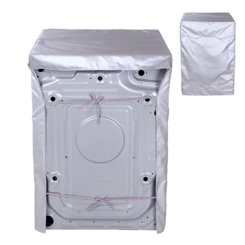 Protective Cover For Washing Machines Practical Sun Protection Cover Washing Machine Dust Protection Dustproof Portable Washing