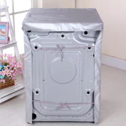 Protective Cover For Washing Machines Practical Sun Protection Cover Washing Machine Dust Protection Dustproof Portable Washing