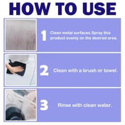 Tire Rust Remover Spray 100ml Car Tire Iron Powder Remover Spray Metal Rust Out Instant Remover Spray Automobile Tyre Cleaner