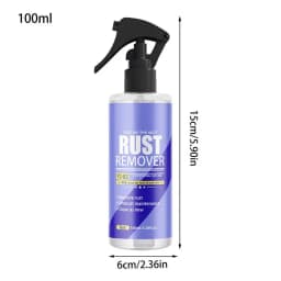 Tire Rust Remover Spray 100ml Car Tire Iron Powder Remover Spray Metal Rust Out Instant Remover Spray Automobile Tyre Cleaner