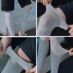 Cooling Leg Sleeves Bikes Leg Sleeves Cycling Sun Sleeves Outdoor Cycling Sleeves Breathable Sun Protection Leg Sleeves For