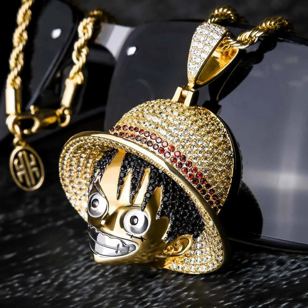 JINAO European and American Style High Quality Ice Cravejado AAA+ Cubic Zircon Necklace&Pendant Jewelry For Gift
