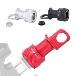 Bicycle Quick Release Pedal Base Buckle For Brompton Folding Bike Aluminum Alloy Pedal Mounting Fixing Adapter Bike Accessories