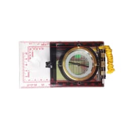 Portable Magnifying Compass Navigation Map Reading Compass with lanyard mirror and ruler for Camping Hiking and Traveling