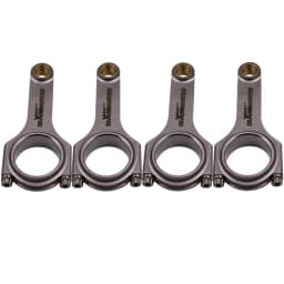 Connecting Rod Rods for Audi VW Golf Gti 1.8T 225 2.0 16V 20V Pleuel Bielle ARP2000 Floating 4340 Forged Floating Bellie Pleuel