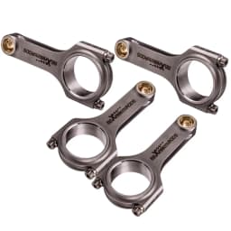 Connecting Rod Rods for Audi VW Golf Gti 1.8T 225 2.0 16V 20V Pleuel Bielle ARP2000 Floating 4340 Forged Floating Bellie Pleuel