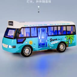 Simulation Inertial Music School Bus Toys Alloy Car Lighting Car Early For Children Educational Toys Singing Toys Interacti D772