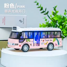 Simulation Inertial Music School Bus Toys Alloy Car Lighting Car Early For Children Educational Toys Singing Toys Interacti D772