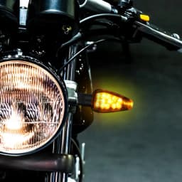 4 Pcs Motorcycle Indicators Lights Flowing Turn Signal Light Front LED Amber Blinker Indicator Lamp 14 LED 12V Moto Accessories