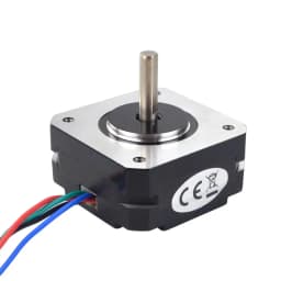 STEPPERONLINE 17HS08-1004S Nema 17 Stepper Motor 20.5mm 16Ncm 1A 42 Step Motor 4-Lead for Extruder CNC XYZ 3D Printer