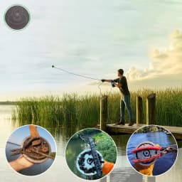400lbs Strong Fishing Magnet Kit  Rare Earch 20M Rope Underwanter Metal Ring Neodymium Magnetic
