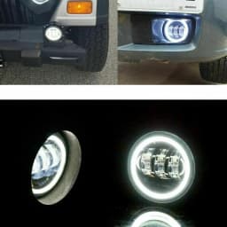 2PCS 4" Led Fog Lights Led Fog Lamps Bulb Projector light Driving Offroad Lamp for 2010-2012 Dodge Journey Jeep Wrangler JK