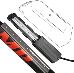 Electric Bike Battery Install Bracket Holder Electric Bicycle Battery Frame For Hailong Downtube Battery Adapter Tool Parts