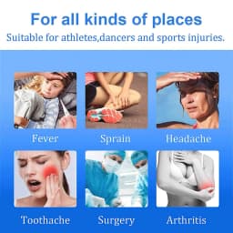 Ankle Cold Wrap Ice Bag Ankle Ice Pack Wrap Hot Cold Ice Gel Pack Ice Pack For Injuries Reusable Gel Cold Pack For Knee Elbow