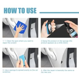 Car Scratch And Swirl Remover Auto Scratch & Swirl Remover Hand Correction System Car Body Polish Nano Coating Liquid Spray For